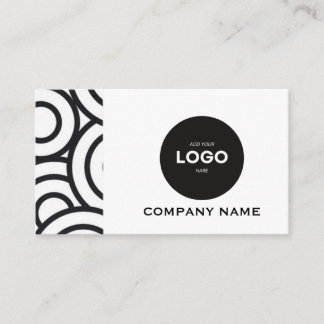 Carte De Visite Professional Corporate Logo & QR Code Business Car
