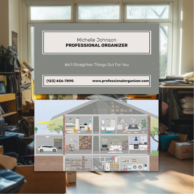 Carte De Visite Professional Organizer (Créateur téléchargé)