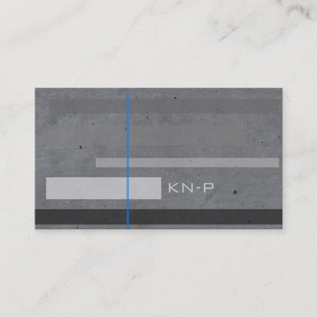 Carte De Visite professionnal geometric Patterns Business Card (Devant)
