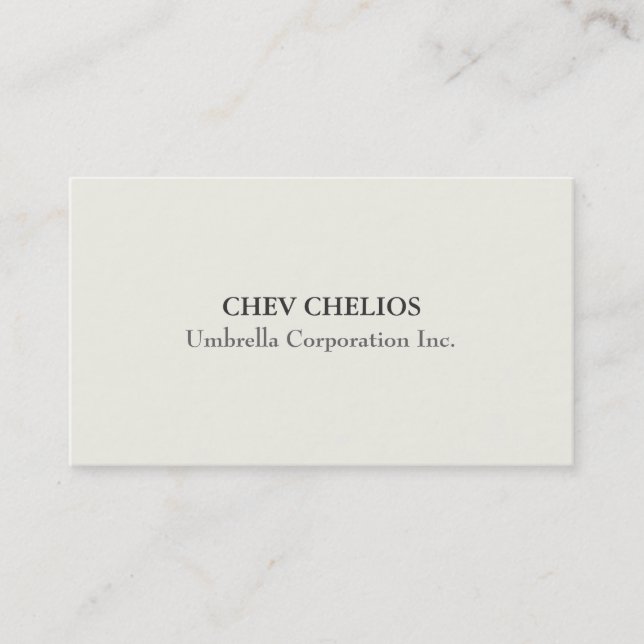 Carte de visite professionnel (Devant)