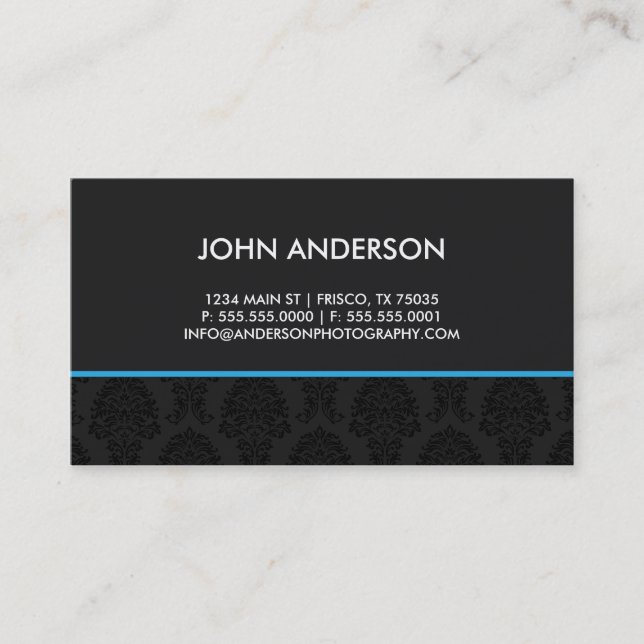 Carte de visite professionnel (Devant)