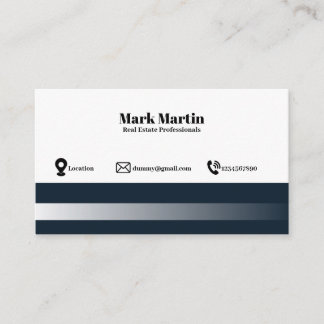 Carte de visite professionnel