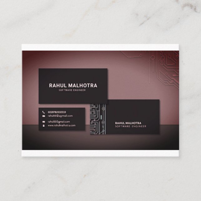 Carte de visite professionnel (Devant)