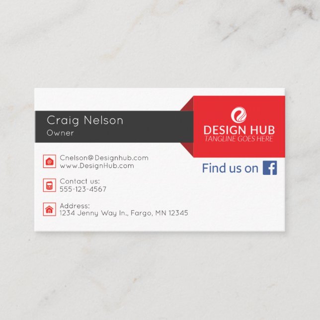 Carte de visite professionnel (Devant)