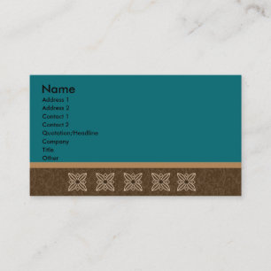 Carte De Visite Professionnel à double face