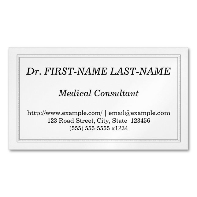 Carte de visite professionnel de conseiller (devant)