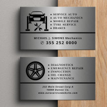 Professionnel de la réparation automobile mécanici