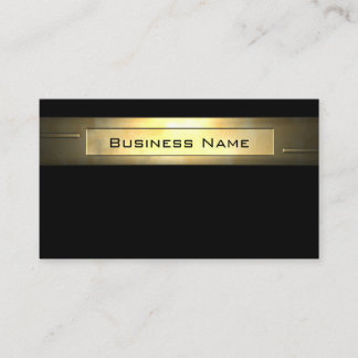 Carte De Visite Professionnel des affaires 2 d'or