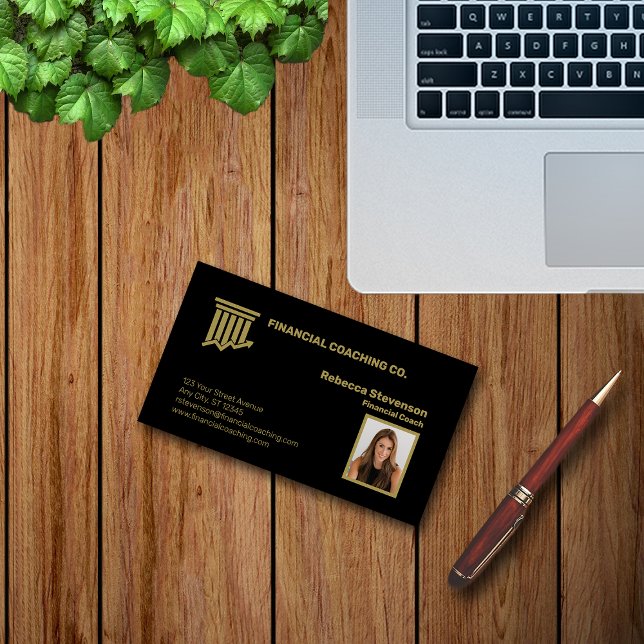 Carte De Visite Professionnel des entraîneurs financiers (Créateur téléchargé)