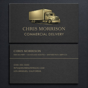 Carte De Visite Professionnel des services de livraison commercial