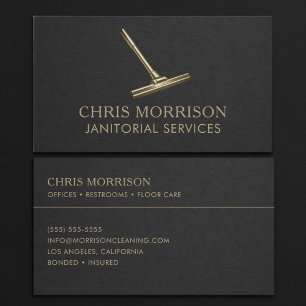 Carte De Visite Professionnel des services de nettoyage