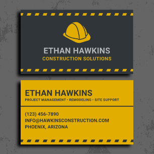 Carte De Visite Professionnel des solutions de construction