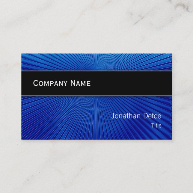 Carte de visite professionnel élégant chic (Devant)