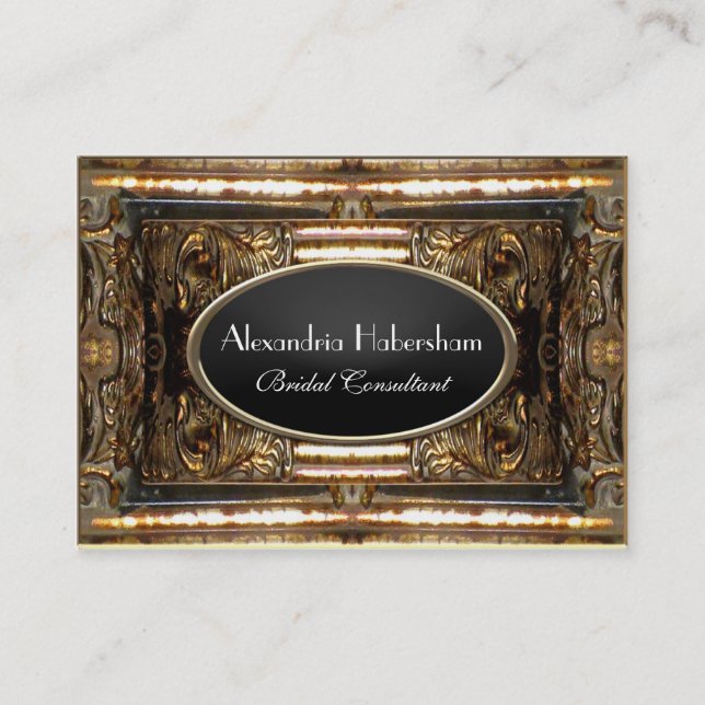 Carte de visite professionnel élégant de (Devant)