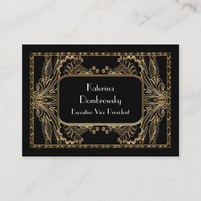 Carte De Visite Professionnel élégant de Vetryce (Devant)