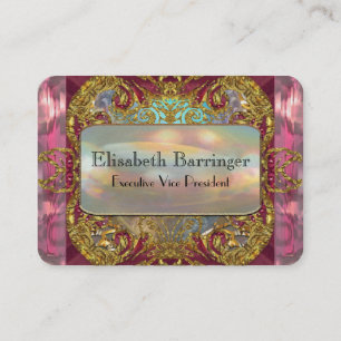 Carte De Visite Professionnel élégant du bonheur 3,5 de Barringer