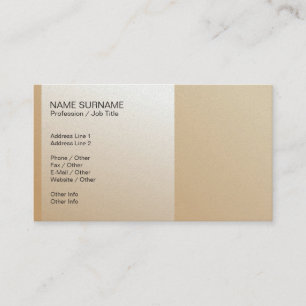 Carte De Visite Professionnel élégant Luxe Premium Pearl
