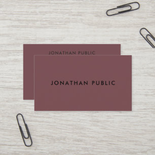 Carte De Visite Professionnel Élégant Modèle moderne