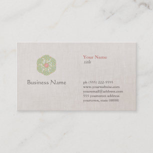 Carte de visite professionnel en médecine naturell
