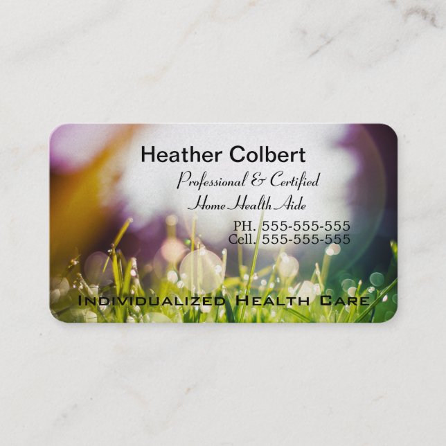 Carte De Visite Professionnel fait sur commande de Vivahalps (Devant)