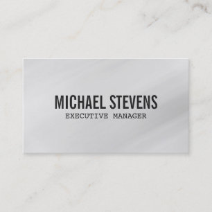 Carte De Visite Professionnel Gris Gris