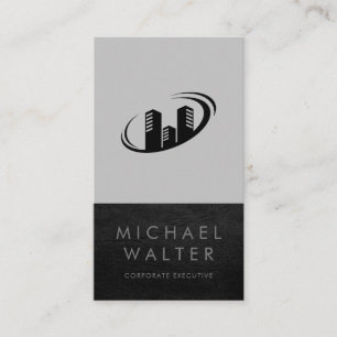 Carte De Visite Professionnel   Immobilier   Découpe en cuir