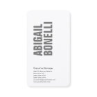 Professionnel minimaliste gras moderne gris blanc