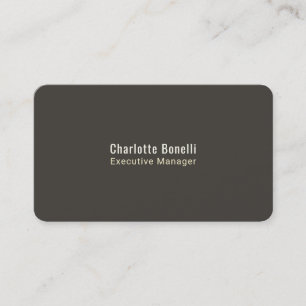 Carte De Visite Professionnel Minimaliste Moderne Simple Coin Arro