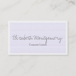 Carte de visite professionnel moderne bleu-clair