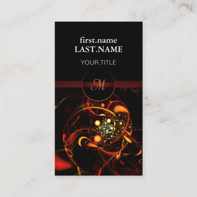 Carte De Visite Professionnel Moderne Élégant Cool Heartbeat (Devant)