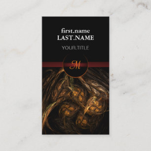 Carte De Visite Professionnel Moderne Élégant Cool Terre