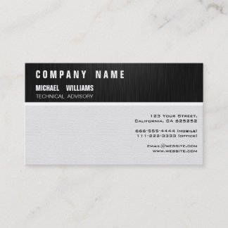 CARTE DE VISITE PROFESSIONNEL MODERNE ÉLÉGANT MINIMALISTE