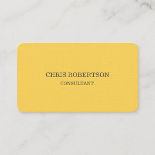 Carte De Visite Professionnel Moderne Élégant Simple Linge Premium