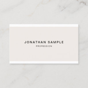 Carte De Visite Professionnel Moderne Minimaliste Connectez-vous a
