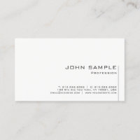 Professionnel moderne minimaliste personnalisé
