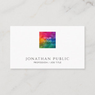 Carte De Visite Professionnel Moderne Minimaliste Téléchargez Votr