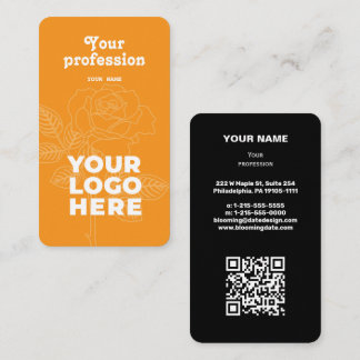 Carte de visite professionnel moderne pour Entrepr
