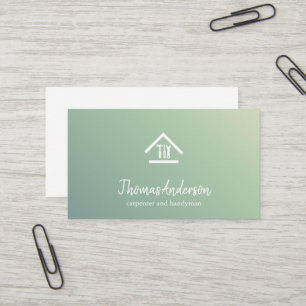 Carte De Visite Professionnel Moderne Réparation des maisons Handy