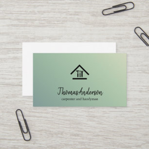 Carte De Visite Professionnel Moderne Réparation des maisons Handy