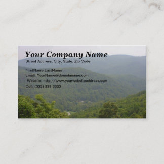 Carte de visite professionnel pittoresque Te de