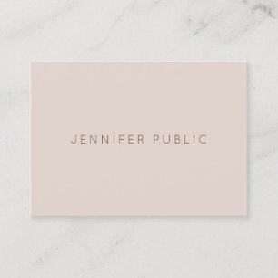 Carte De Visite Professionnel Plutôt Simple Luxe Design Moderne