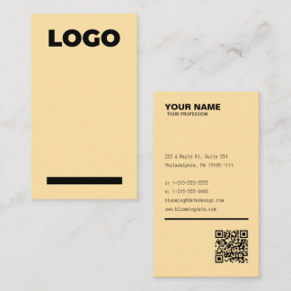 Carte de visite professionnel pour l'entrepreneur