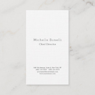Carte De Visite Professionnel simple élégant moderne minimaliste