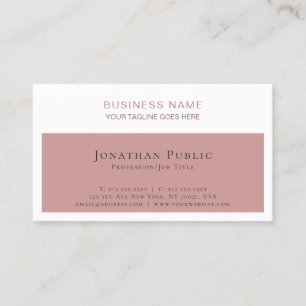 Carte De Visite Professionnel sophistiqué, entreprise moderne