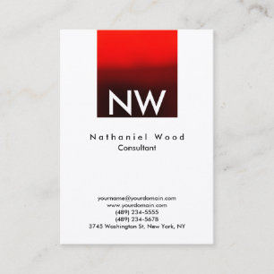 Carte De Visite Professionnel tendance Special Modern