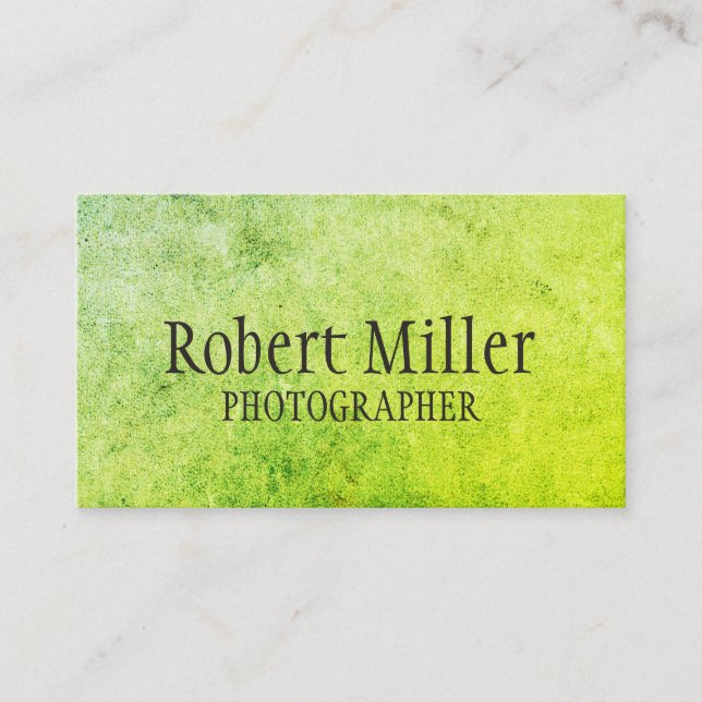 Carte De Visite Professionnel terreux moderne simple (Devant)