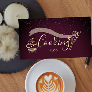 Carte De Visite Professionnel, Whisk, Cupcake, Cuisine Bourgogne