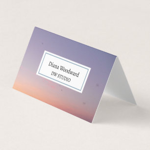 Carte de visite professionnelle avec fond photo mo
