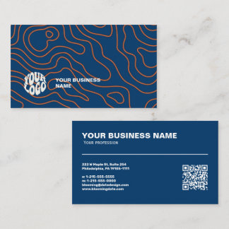 Carte de visite professionnelle avec votre logo