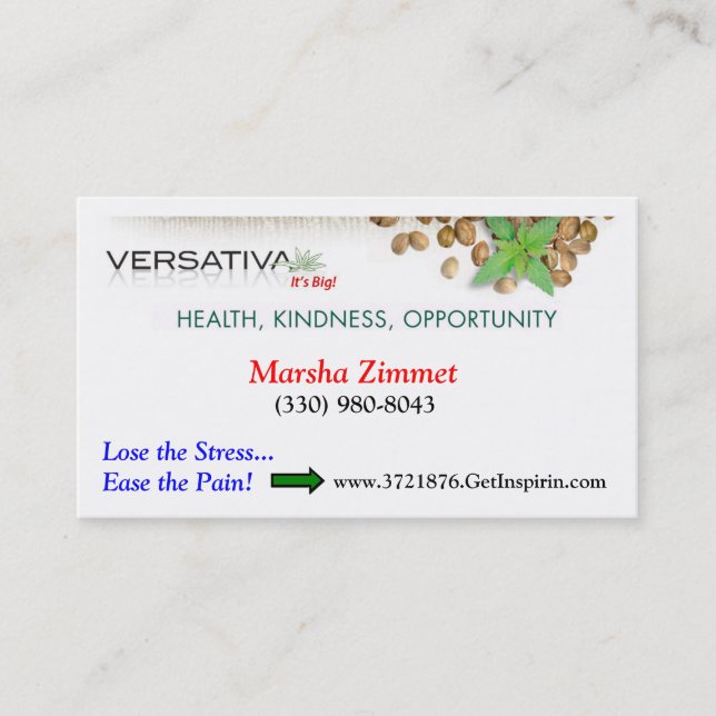 Carte de visite professionnelle de visite de (Devant)